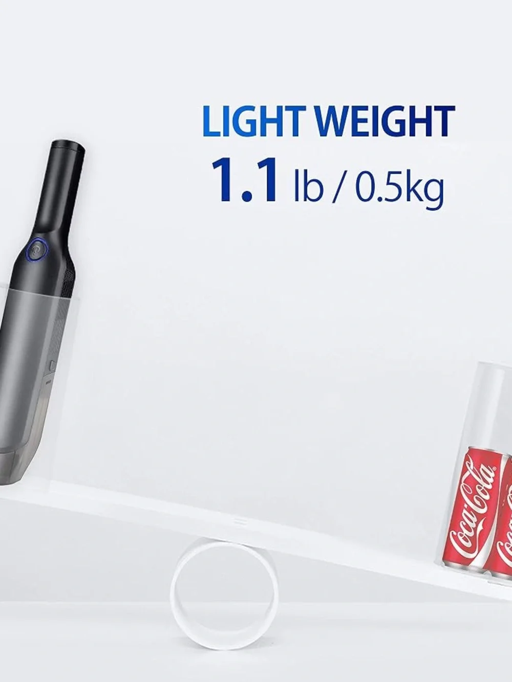 Cordless Handheld Vacuum. Lightweight and powerful sunction
